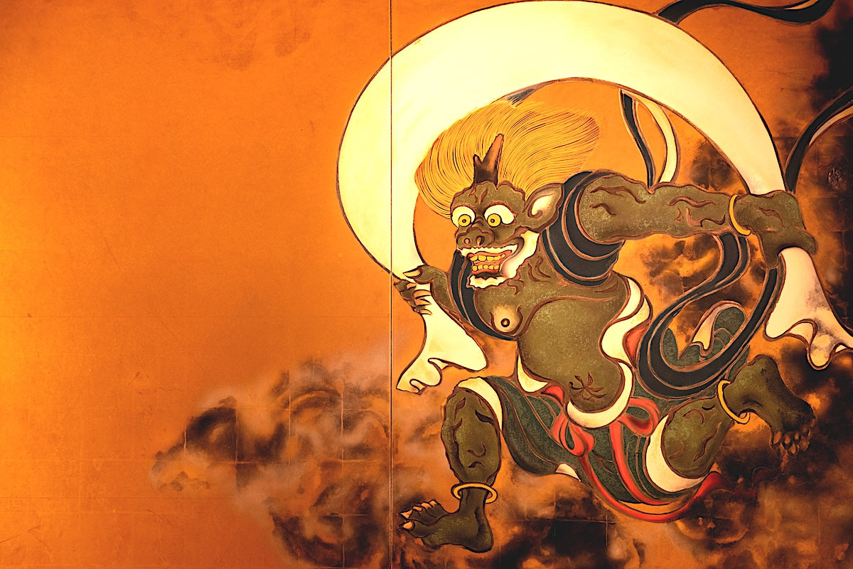 Fujin wind god
