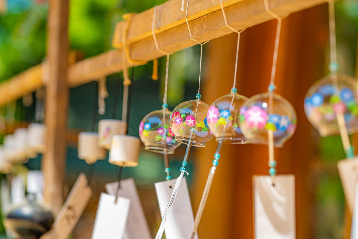 windchimes at Hikawa Shrine