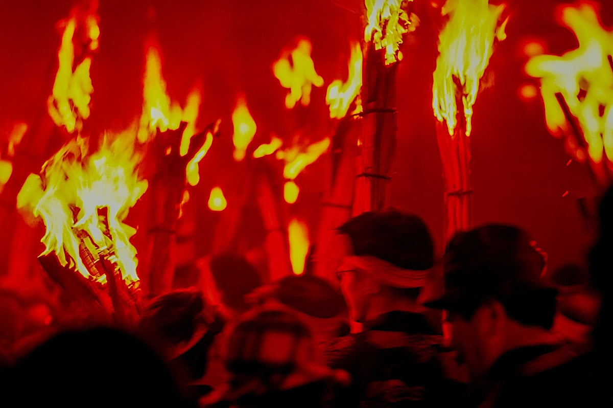 kurama fire festival kyoto