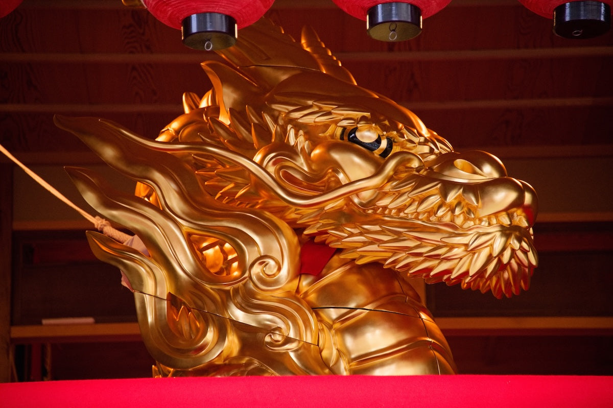 ofune float dragon gion matsuri