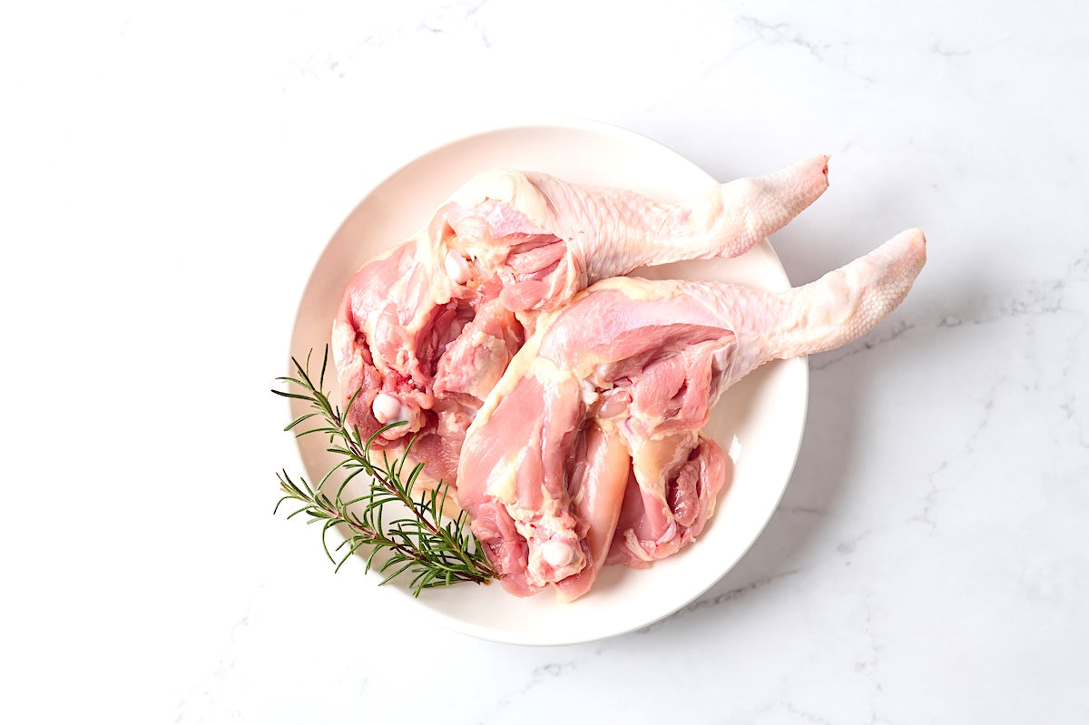 prepped chicken