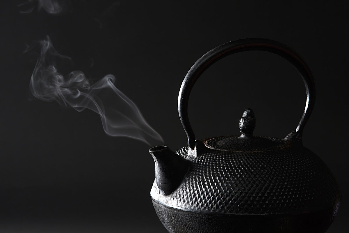 steam from tetsubin
