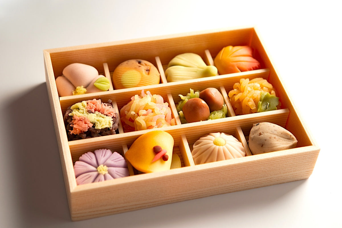 autumn theme wagashi