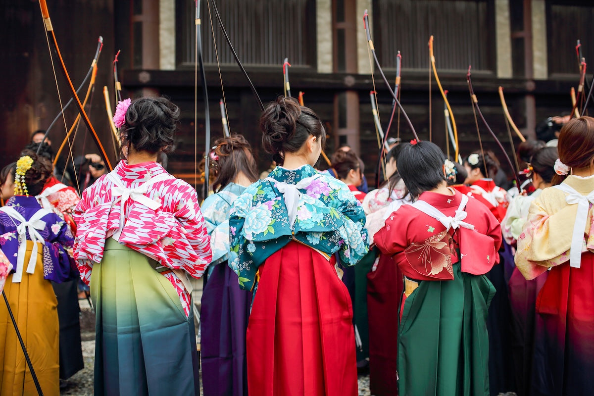 toshiya archery contest at sanjusangendo