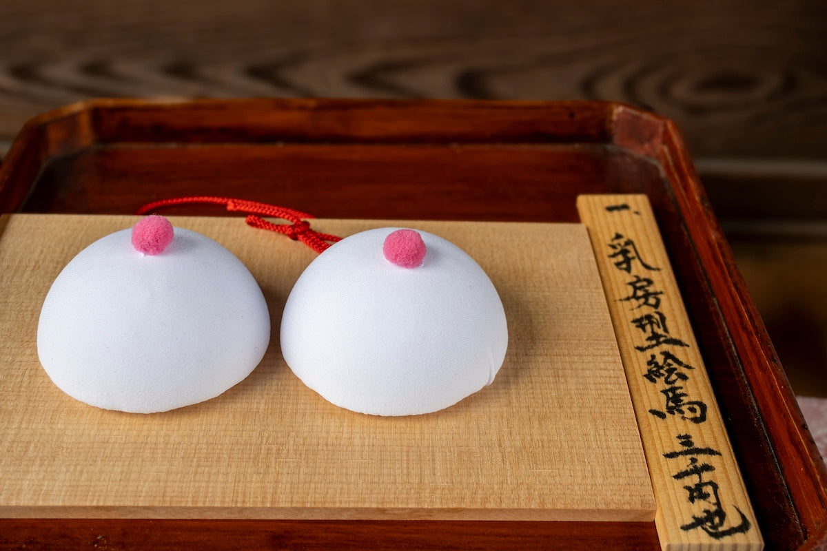 breast-shaped ema at jison-in, wakayama