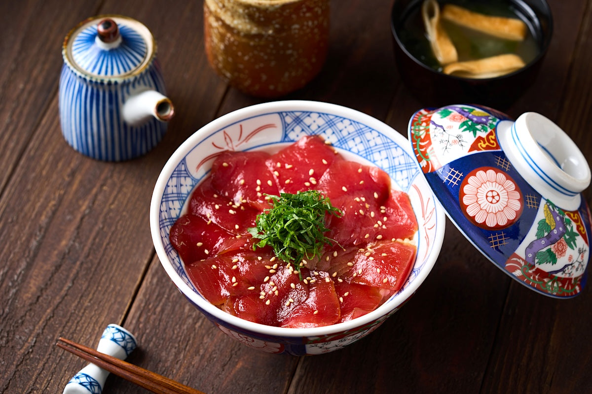maguro no zuke don