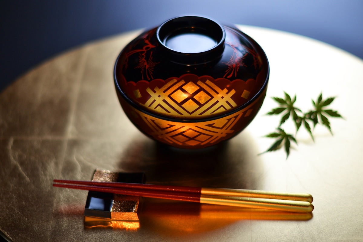 japanese lacquer bowl